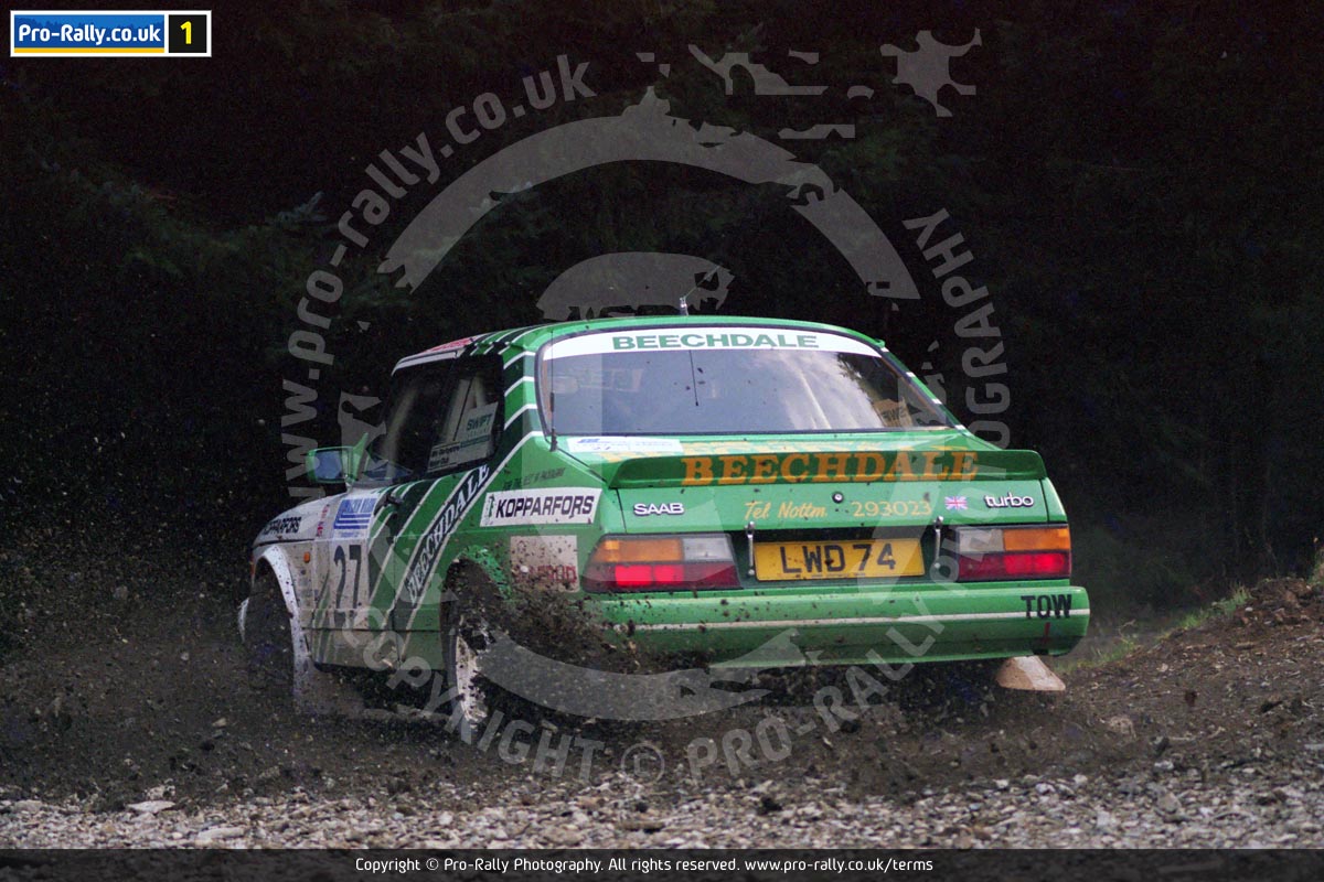 90MW27a 1990 Malcolm Wilson Motorsport Lakeland Stages Photos